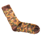 Chic Mori retro long barrel and camouflage socks