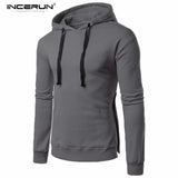 Hoodie Men's Korean Style Casual Pullover Sweatshirt