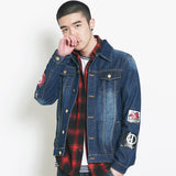 Men Denim jackets GD G-DRAGON