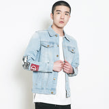 Men Denim jackets GD G-DRAGON