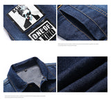 Men Denim jackets GD G-DRAGON